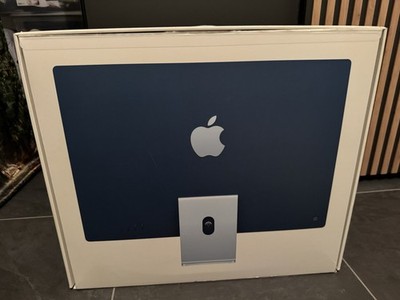 Apple iMac 24 Zoll (512GB SSD, Apple M1, 3,20GHz, 8GB, 8-Core GPU) Blau 
