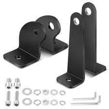 Light Bar Mounting Brackets 2 Packs Universal Side-Mounted Brackets for Strai...