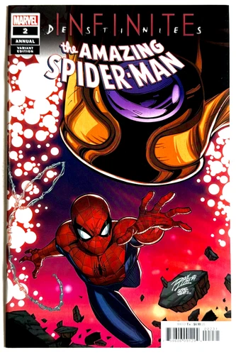 INFINITE DESTINIES AMAZING SPIDER-MAN ANNUAL #2 LIM CONNECTING VARIANT 2021 NM