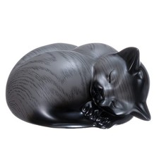 Pet Urns,Sleeping Resin Cremation Cat Urn, Cat Urns for Ashes, Small Animal U...
