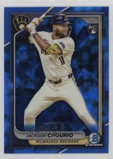 2024 Bowman Chrome Sapphire Edition Jackson Chourio #69 05jo