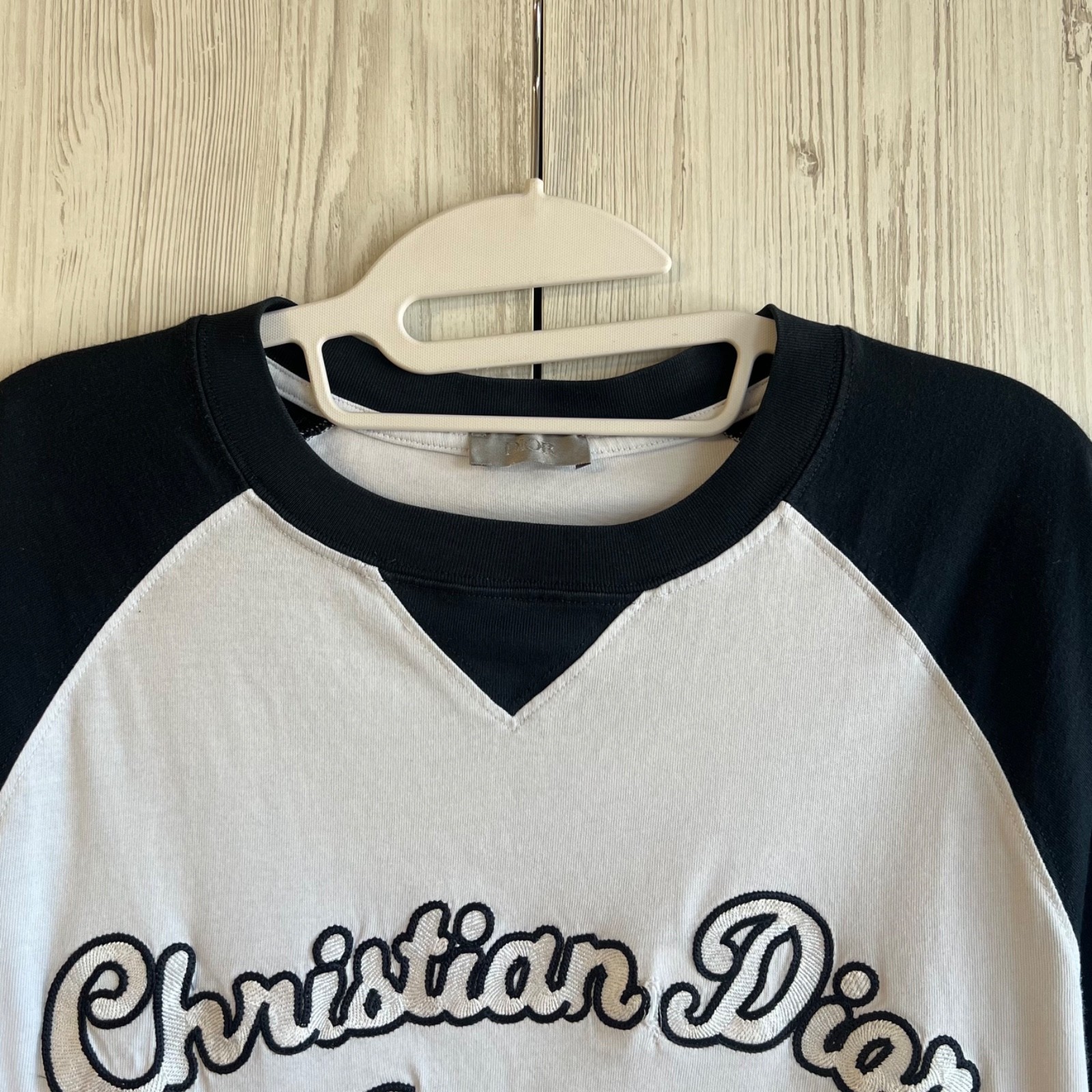 Christian Dior Atelier Paris mens T-Shirt Blue/White size S-M image 4