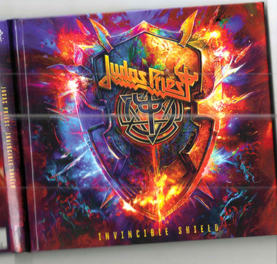 Judas Priest Invincible Shield CD Deluxe Target Exclusive