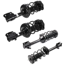 4pcs Front Rear Complete Struts Shocks Mounts Coil Spring For Subaru Forester