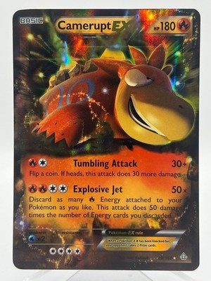 Camerupt EX- Primal Clash - 29/160 - Pokemon Karte - Englisch