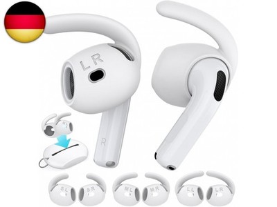 AhaStyle Ohrpolster Ohrbügel für AirPods 4. Generation (2024)?Zusätzliche Au