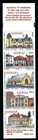 Fire - Sweden Booklet of 5 Stamps / Public Buildings - Fire Station in Gavle — photo 1