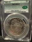1882-CC CARSON CITY MORGAN SILVER DOLLAR CAC MS 64 Key Date !!!