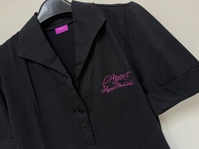 l' Agent Provocateur Vivienne Westwood L uniform dress NEW black jersey