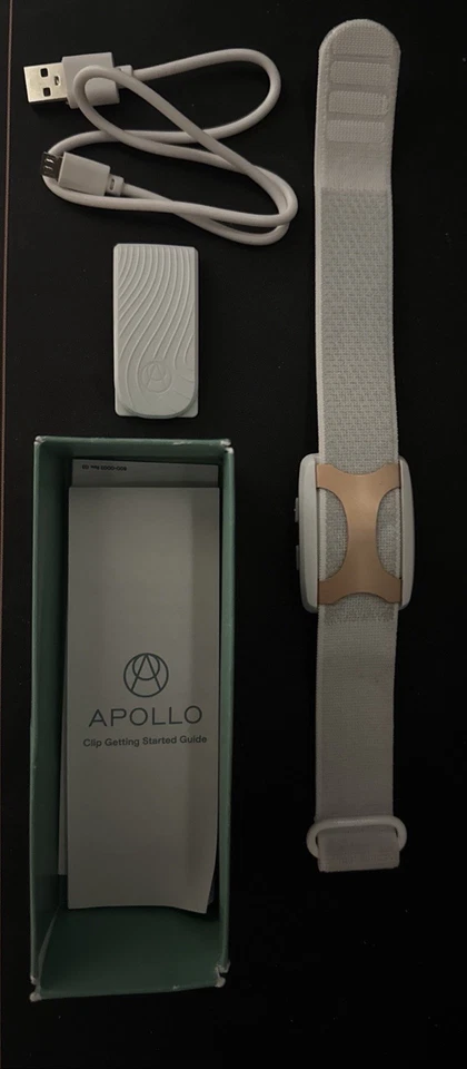 Apollo Neuro Sleep Aid & Stress Relief Wearable w/ Medum Band ROSE (no box) - Image 4 of 4