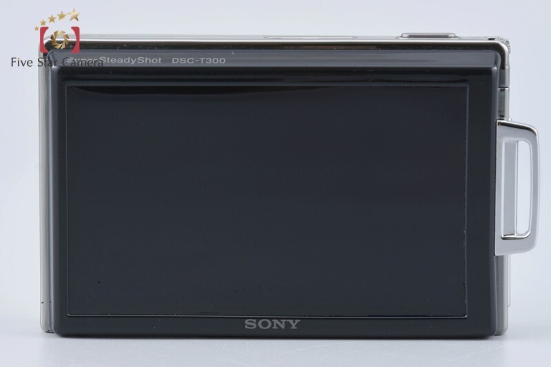 Sony Cyber-Shot DSC-T300 Silver Digital Camera Used Slim Compact