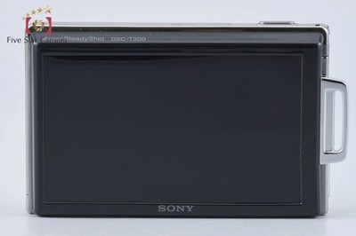 Sony Cyber-Shot DSC-T300 Silver Digital Camera Used Slim Compact