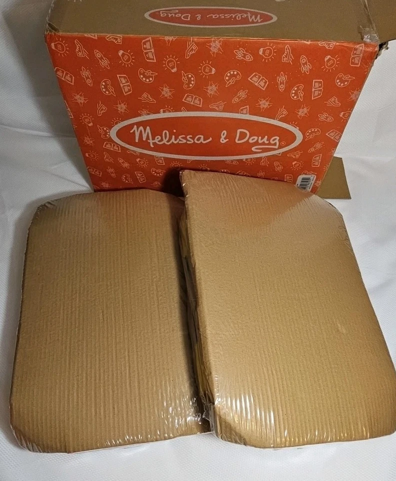 Melissa & Doug DELUXE JUMBO BLOQUES DE CONSTRUCCIÓN DE CARTÓN ~ ¡¡TOTALMENTE NUEVOS!! 40 BLOQUES Foto 3 de 3