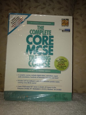 THE COMPLETE CORE MCSE TRAINING COURSE TOM DELL AND MARINE LEOUX CD ROM INCLUDED