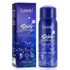 Shiny Glitter Spray,body Spray for Hair and Body-Quick-Lasting,Body Glitter S...