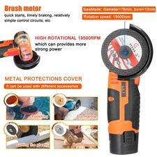 Geevorks 19500rpm Electric Grinding Tool Multifunctional Mini Grinder NLIK
