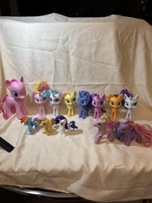 My Little Pony Lot Of 13 Different Sizes& Sets  Hasbro Toy Figures Collectibles