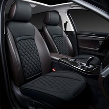 Front Car Seat Covers for Ford,Leather Waterproof Seat Protector Custom Fit F...