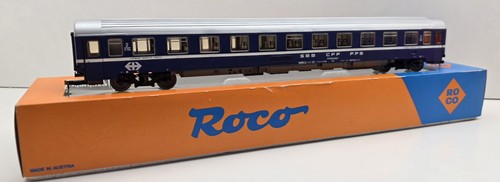 Roco H0 44650 Personenwagen 2.Kl. der SBB CFF FFS AC wenig bespielt m.OVP  | Zustand: Gebraucht