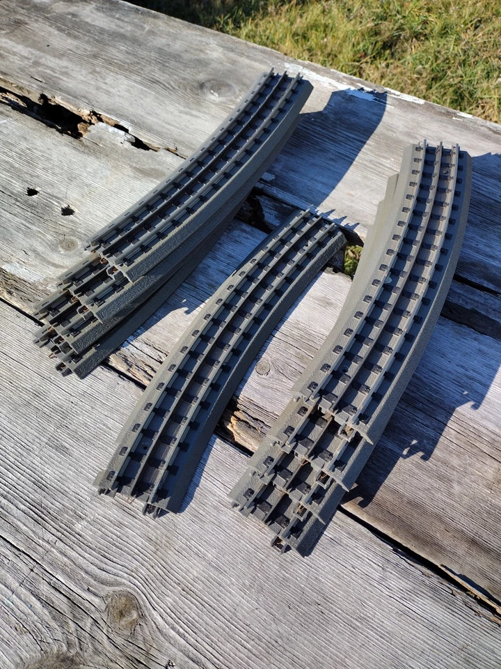 MTH Rail King RealTrax O-72 curves - LOT of 9 segments #2 - Image 2 of 4