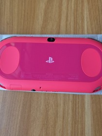 Sony PS Vita Console PCH-2000 Pink/Black Complete Box CIB Japan Region Free