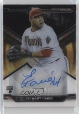 2015 Topps Strata Auto Black 36/50 Yasmany Tomas #SA-YT Auto 2u5