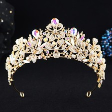 Rhinestone Princess Birthday Crown Bride Wedding Headpiece Wedding Dress Accesso