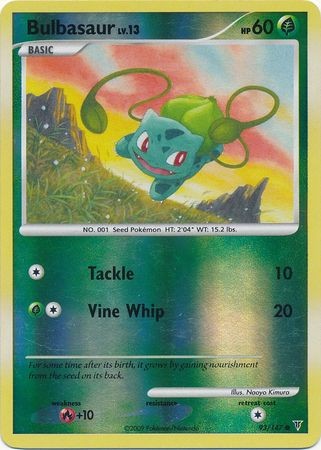 Bulbasaur - 93/147 - Pokemon Supreme Victors Reverse Holo Rare NM