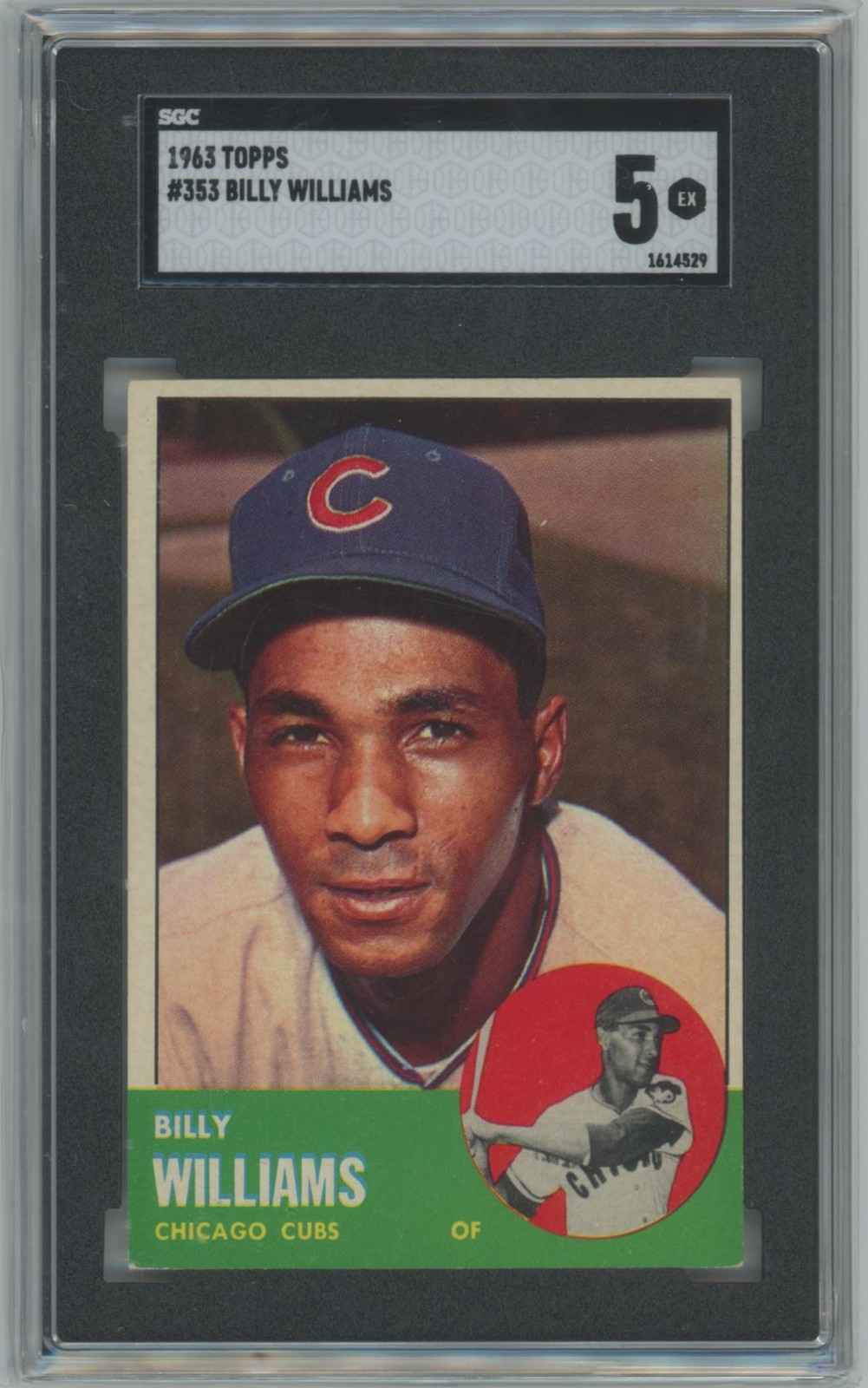 Billy Williams 1963 Topps SGC 5 #353 Chicago Cubs