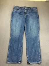 J.Crew Jeans Womens 33 Blue High-Rise Classic Vintage Straight Leg Stretch Denim