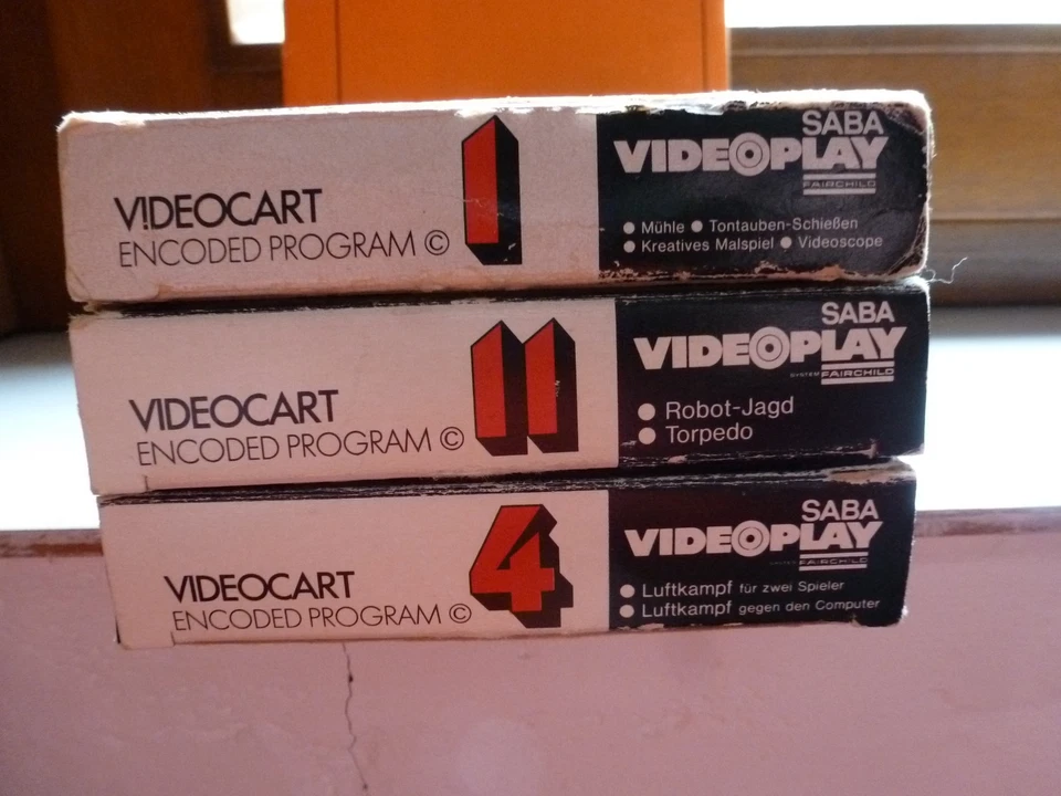 Saba Videoplay Fairchild, Konsole,  Zubehörpaket, Bedienungsanleitung - Bild 4 von 4