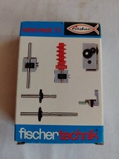 Fischertechnik Mini Motor, Gearbox, ZP Mini-Mot 11, Original Packaging, Complete