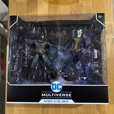 McFarlane DC Multiverse Arkham Asylum 2-Pack Batman and The Joker NEW Sealed