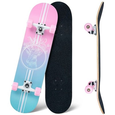 Anime Skateboard voor Demon Slayer Tomioka Giyuu Vecht, Mini Cruiser, 7