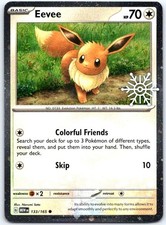 Eevee (Holiday Calendar) 133/165 Miscellaneous Cards & Products Holo-PTCG-NM