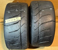 PAIR EXTREME TYRES VR2 265 35 18 SEMISLICK R5 SOFT E MARK TRACK TYRES 4.2-4.4mm