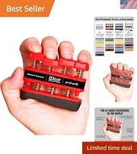 Rehabilitation Hand Grip Exerciser - Isolate & Strengthen Each Finger with Ease