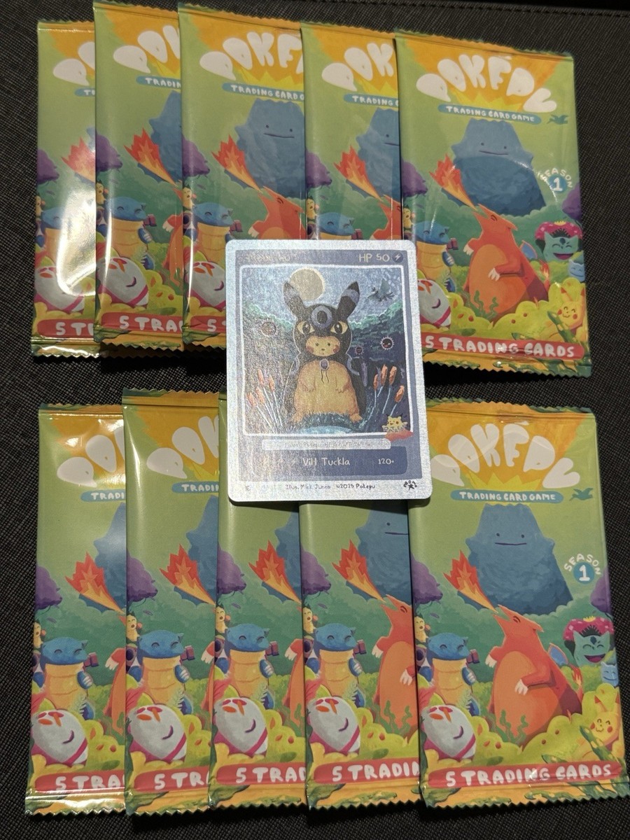 Pokepu 10 Pack Bundle Pokemon Non-TCG Custom Fan Art + Patreon Promo Moonchu Pokepu 10 Pack Bundle Pokemon Non-TCG Custom Fan Art + Patreon Promo Moonchu