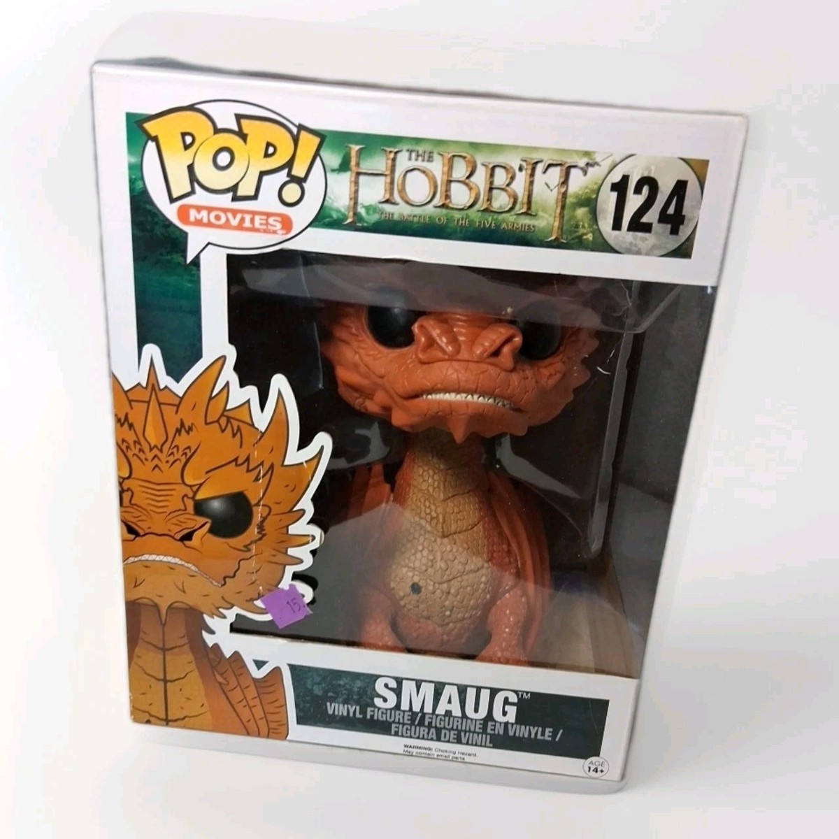 Funko Pop! Vinyl 6 in: The Hobbit - Smaug (Orange) (6 inch) #124