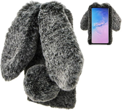 Rabbit Case for Samsung Galaxy A15 5G, Cute 3D Bunny Ears Soft Furry Hairball Fu