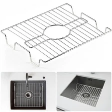 13x16 Inch Sink Protector Kitchen Metal Dish Drying Rack Avoid Scratch