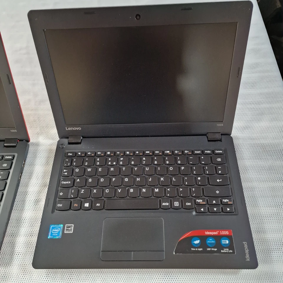 Lenovo IdeaPad 100S-11IBY joblot x2, Intel Atom, 11.6",32Gb eMMc,2GB RAM, SPARE - Image 4 of 4