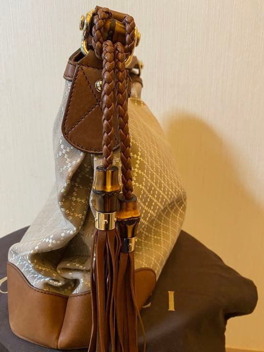 GUCCI Tote Bag Leather Vintage 2010s Women’s Size 40cm x 30cm x 15cm Good thumbnail 2