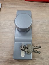 Exidor 302EC Silver Fire Exit Knob Handle - Outside Access Device