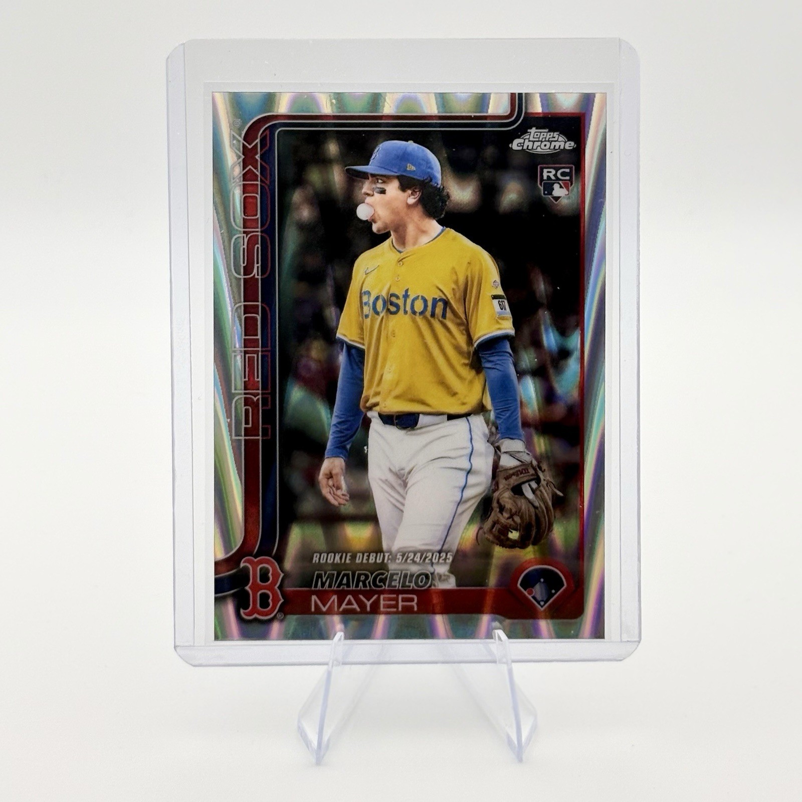 Marcelo Mayer - 2025 Topps Chrome Update Series Rookie Debut #USC117 - Raywave