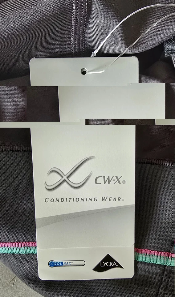 CW-X - Desgaste de condicionamento - Legging compressa - Comprimento 3/4 - PerformX - Médio - Imagem 3 de 3