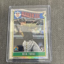 Topps 2025 Bowman Nick Yorke Mojo Refractor ROY-14 Pittsburgh Pirates Baseball
