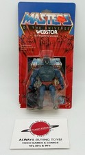 1984 Webstor MOC Vintage MOTU Figure NEW Sealed