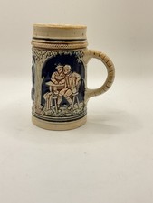 Vintage German Beer Stein Village Scenes 4.5β