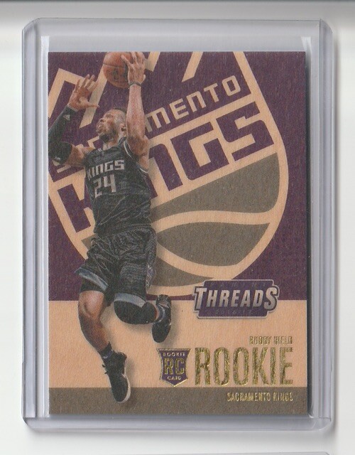 2016-17 Panini Threads Buddy Hield Wood RC #247 Sacramento Kings